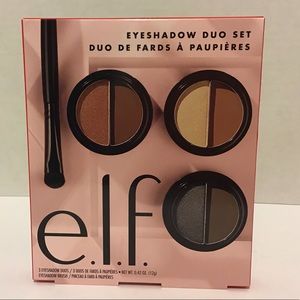 e.l.f. Eyeshadow Duo Set & Brush